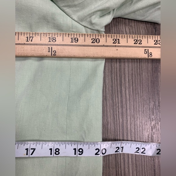 Theory Patch-Pocket Blazer in Stretch Linen in Mint Size 8 - Picture 11 of 15